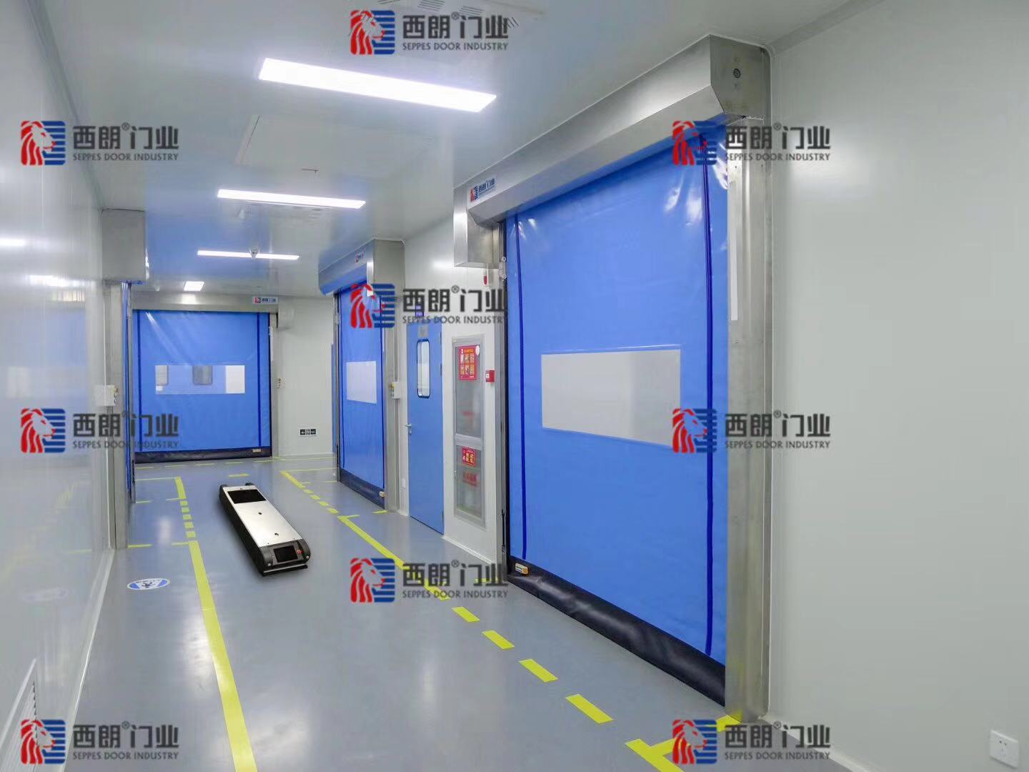 智能化工作間的門禁之選：美高快速卷簾門與AGV小車的完美聯(lián)動插圖1